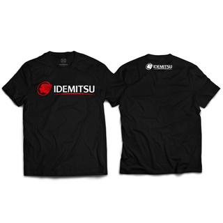 ผ้าฝ้าย 100%เสื้อซิ่ง IDEMITSU งานสกรีนพรีเมี่ยม ใส่สบายไม่ร้อน เสื้อยืดS-3XL