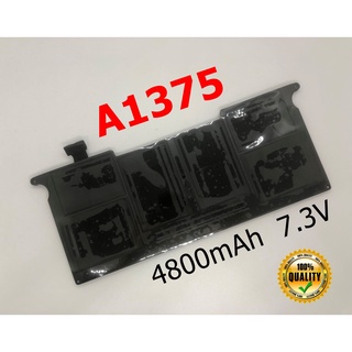 Battery รุ่น A1375 (สำหรับ Air 11 inch Late 2010, A1375 A1370) แบตเตอรี่ Laptop Battery