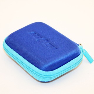 Hiegi เคสเก็บหูฟังแฟชั่น Carry Case - สีน้ำเงิน