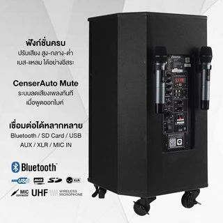 Sherman ชุดลำโพงอเนกประสงค์ รุ่น APS-115 Plus