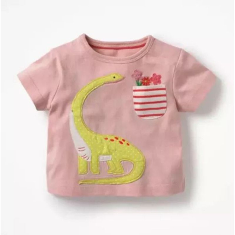 L01G09 เสื้อยืดเด็ก Dinosaur