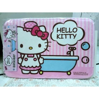 ⚡พร้อมส่ง⚡พรมเช็ดเท้าคิตตี้ พรมเช็ดเท้า Hello Kitty นุ่มๆน่ารัก ลิขสิทธิ์แท้ ขนาด 59×38.5 ซม. มีบริการเก็บเงินปลายทาง