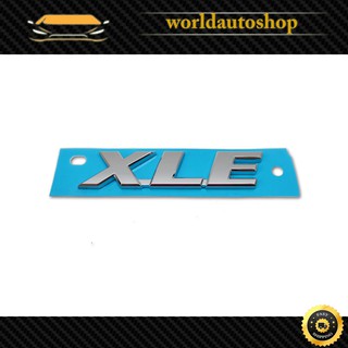 โลโก้ Logo "XLE" สี Chrome Rav4 Toyota 4 ประตู ปี2018