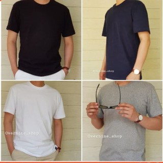 เสื้อยืดสีพื้น ผ้าซุปเปอร์ซอฟ
