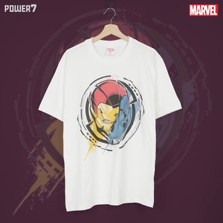 Power 7 Shop เสื้อยืดการ์ตูน ลาย มาร์เวล ลิขสิทธ์แท้ MARVEL COMICS  T-SHIRTS (MVX-014)S-5XL