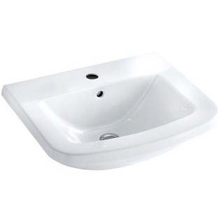 อ่างล้างหน้าแขวน KOHLER K-17156X สีขาว อ่างล้างหน้าแขวน KOHLER K-17156X ขาว ดีไซน์รูปทางร่วมสมัย ที่เรียบง่ายกลมกลืนเข้า