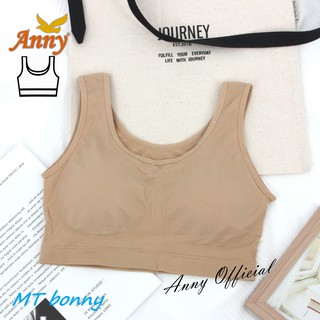 MT bonny ชุดชั้นในsport bra ทรงเสื้อกล้าม แบบสวม ไร้โครง เนื้อผ้านุ่ม ใส่สบาย@048
