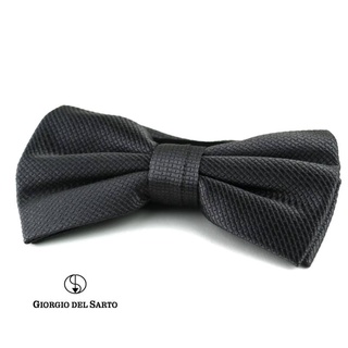 GIORGIO DEL SARTO Two-Fold Silk Bow Tie โบว์ไทผ้าไหมสองจีบ #5