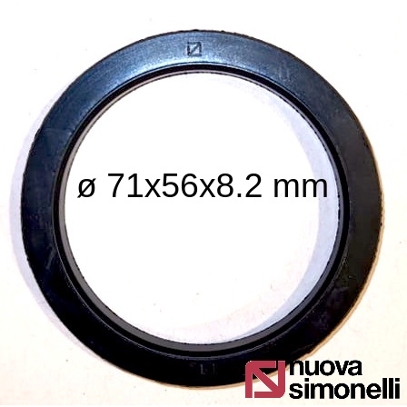 Nuova Simonelli Appia อะไหล่แท้ ปะเก็นแผ่นกรอง อะไหล่ ø71x56x8.2 mm ผลิตในอิตาลี แหวนยาง ชิ้นส่วนอะไหล่ อะไหล่สำรอง