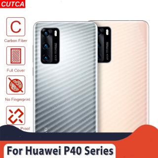 ฟิล์มกันรอยหน้าจอ 3 d คาร์บอนไฟเบอร์ 5 ชิ้น/ชุดสําหรับ huawei p40 pro p 40 lite p40 huawei nova 7i