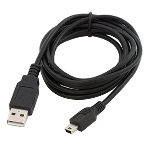 สาย Mini usb ยาว 1 เมตร สายกล้องติดรถ สายชาร์จกล้อง ใช้สำหรับ ชา์จไฟ ได้โดยตรงกับอุปกรณ์ที่ใช้พอร์ทแบบ Mini usb