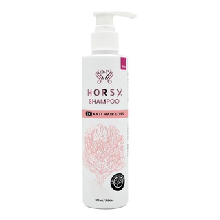 HORSY SHAMPOO แชมพูแก้ผมร่วง ผมบาง ผมลีบแบน ลดความมัน ความคันบนหนังศีรษะ