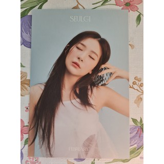 [พร้อมส่ง] โปสการ์ดปฏิทิน ซึลกี Seulgi Red Velvet 2021 Seasons Greetings Calendar Postcard