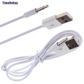 【THB】สายเคเบิลแจ็คเสียง Aux 3.3 ฟุต 3.5 มม. เป็น USB 2.0 ตัวผู้