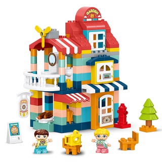 ของเล่นตัวต่อเลโก้ Duplo Baking Hut ขนาดใหญ่ เพื่อการเรียนรู้ สําหรับเด็ก