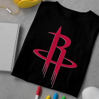 เสื้อยืดพิมพ์ลายแฟชั่น GG Clothing Houston Rockets Tshirt Cotton Tee printed Shirt T-Shirt tee graphic tshirt for Men fo