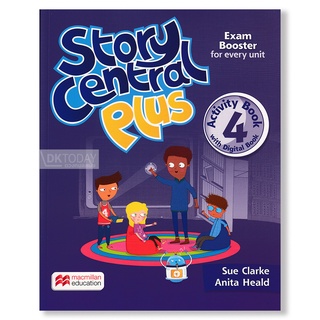 DKTODAY หนังสือ STORY CENTRAL PLUS 4:ACTIVITY BOOK WITH DIGITAL