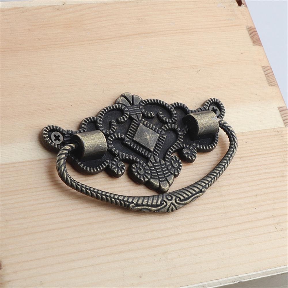 ALLGOODS Vintage Wooden Box Handle Retro Furniture Handles Pulls