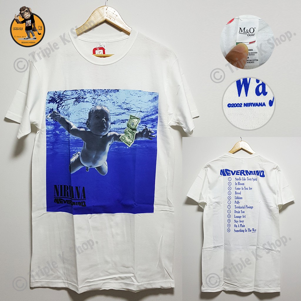 เสื้อ NIRVANA ของแท้ 100% จาก Shop UK
