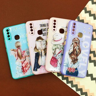 พร้อมส่งSamsung A02 A32(4G) A32(5G) A51 A52 A72 เคสกากเพชร เคสกริตเตอร์ เคสขอบสี เคสแฟชั่น เคสสวย เคสมือถือ เคสหวาน