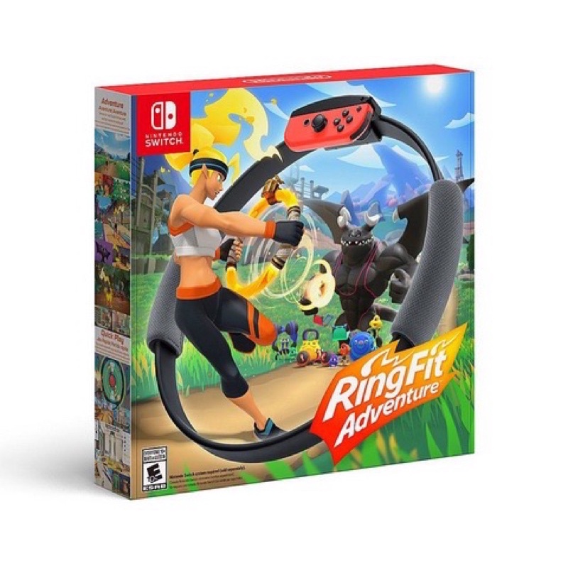 มือ1 สินค้าพร้อมส่ง แผ่นเกม Ringfit พร้อมอุปกรณ์ Nintendo switch