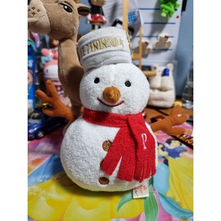 ตุ๊กตาสโนว์แมน ก้นถ่วง โรงแรมเพนนิซูล่า The Peninsula Snowman Limited Edition ของแท้