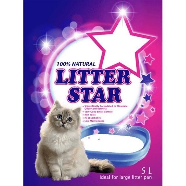 Litter Star Crystal Cat Litter 5L/Passir Kucing Crystal 5L