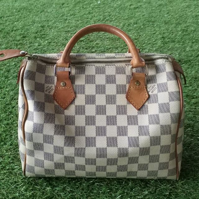 กระเป๋าทรงหมอน LV speedy azur 25