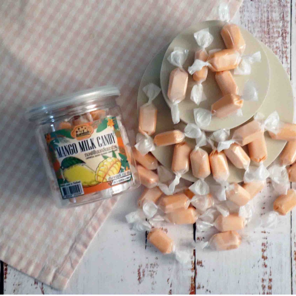 [ใหม่] แสงไทย ทอฟฟี่นมกลิ่นมะม่วง บรรจุกระป๋อง (Original Milk Candy: Mango Flavor) ราคา ถูกที่สุด ดีลบีเคเค แกลเลอรีภาพที่ 7