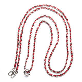 Phono Phono "SILVER RED" DOUBLE CROSS CHAIN