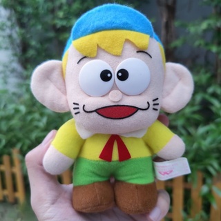 ตุ๊กตา The Monster Kid Kaibutsu Kun Taro Kaibutsu Plush Doll 6" Banpresto 1992 Fujiko Fujio JAPAN ลิขสิทธิ์แท้ สภาพดี