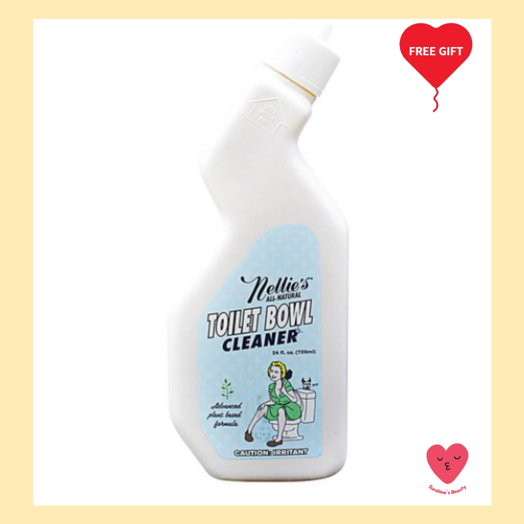 [nellie's] น้ํายาล้างโถสุขภัณฑ์ 709 มล.