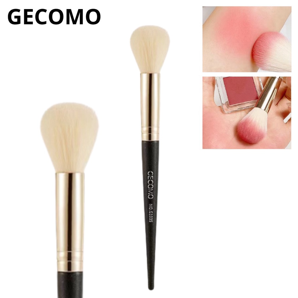 GECOMO G1035 แปรงปัดแก้ม แปรงแต่งหน้าขนนุ่มแน่นไม่บาดผิว เบลนด์สีบลัชออนฟุ้งละมุน เนียนสม่ำเสมอ ไม่เป็นก้อน Makeup Brush