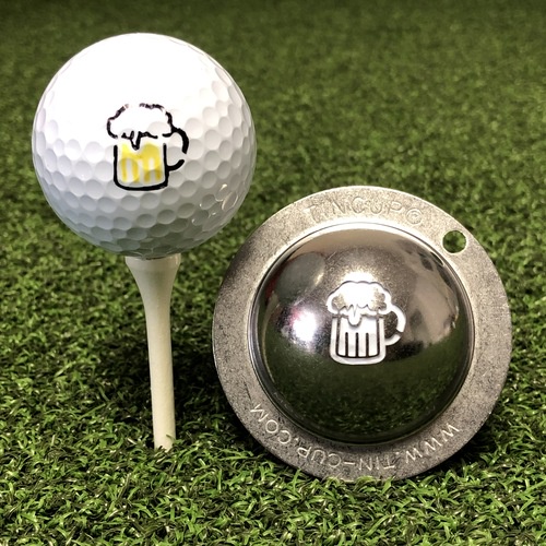 1 ชิ้น Multifuctional Golf Ball Line Liner Marker แม่แบบวาด Alignment Tool Drawing Alignment Marks ป้ายเครื่องมือสแตนเลส