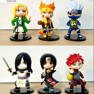 นารูโตะ โมเดล เซ็ตB 6ชิ้น