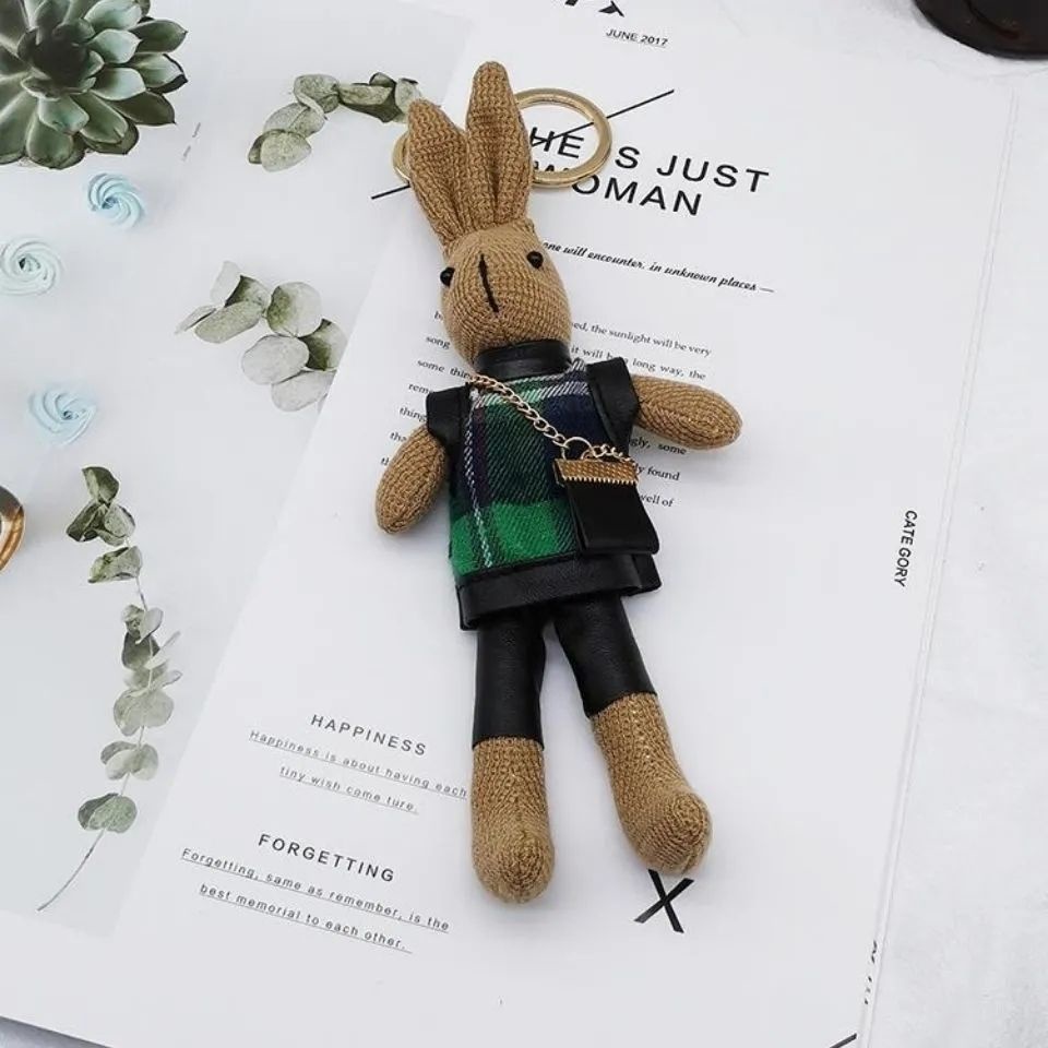 [VALLEE] อุปกรณ์เสริมกระเป๋า กระต่ายตุ๊กตาพวงกุญแจ โซ่ เครื่องประดับ ของขวัญน่ารัก สไตล์ญี่ปุ่น - รูปที่ 5