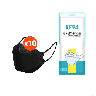 🇹🇭🇹🇭หน้ากากอนามัยทรงเกาหลี กันฝุ่น กันไวรัส ทรงเกาหลี 3D หน้ากากอนามัย เกาหลี KF94 สินค้า1แพ็ค10ชิ้นสุดคุ้ม