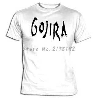 ส่งฟรี Gojira เสื้อยืด ผ้าฝ้าย พิมพ์ลายเพลง โลหะ สีดํา สําหรับผู้ชาย S M L XL XXL XXXLS-5XL