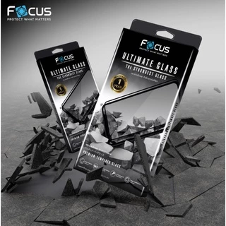 *ประกัน1ปี* Focus กระจกเต็มจอ Ultimate Glass สำหรับ iPhone 17 17Air 17Pro 17ProMax 16 16 Plus 16Pro 16PM 13 14 15