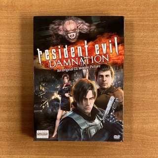 DVD : Resident Evil Damnation (2012) ผีชีวะ สงครามดับพันธุ์ไวรัส [มือ 2 ปกสวม] Cartoon ดีวีดี หนัง แผ่นแท้