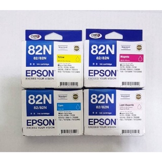 📌EPSON 82N▪มี3สี▪C, M, Y,LM▪ โละแบบมีประกันค่ะ