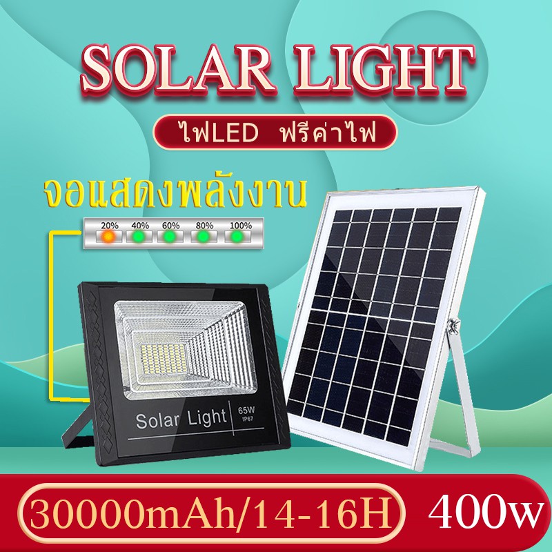 MiMi🌟รับประกัน 10ปี🌟ไฟโซล่าเซล LED โซล่าเซลล์ Solar Light ไฟถนนโซล่าเซล สปอตไลท์โซล่า ไฟแสงอาทิตย์ ไฟถนนโซล่าเซล 400wแท