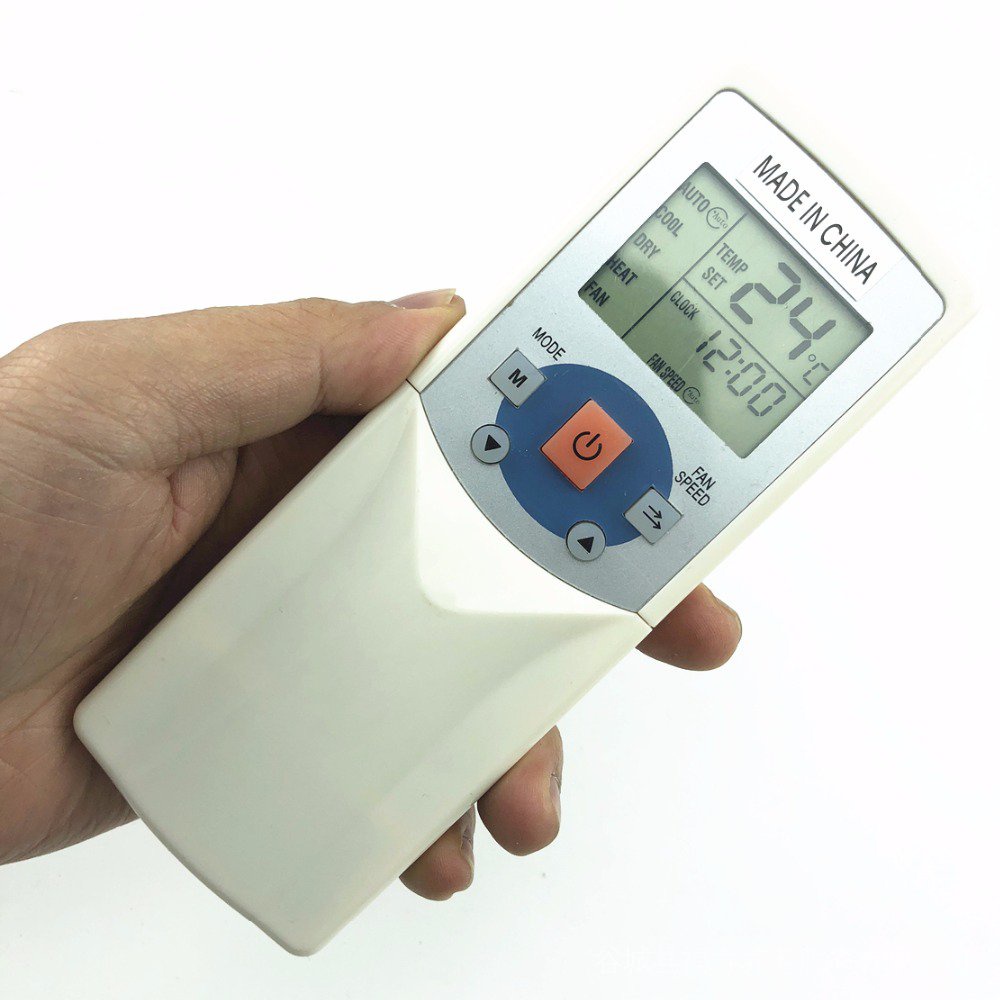 A/C Controller เครื่องปรับอากาศรีโมทคอนโทรลเหมาะสําหรับ MideaFantasia r05/bge rm05/bg (t) e-a ผู้ถือ