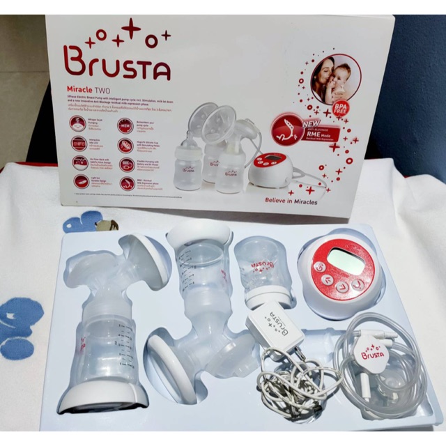 เครื่องปั้มนม Brusta Miracle Two มือสอง