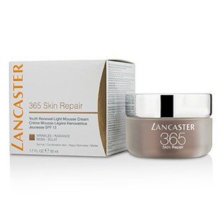 LANCASTER 365 Skin Repair Youth Renewal Light Mousse Cream SPF15 - Normal / Combination Skin Size: 50ml/1.7oz