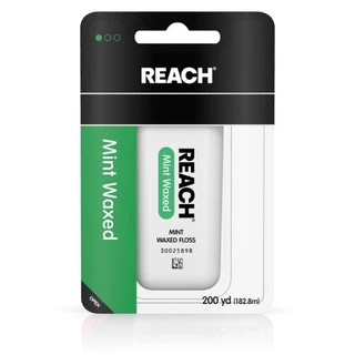 ไหมขัดฟัน REACH ของแท้ นำเข้าจาก USA (Reach Mint Waxed Floss)