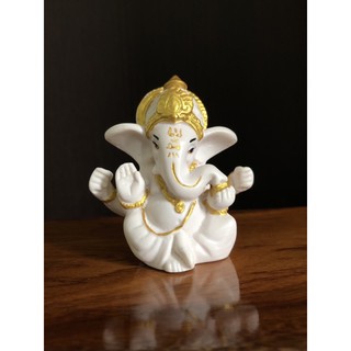 พิฆเนศ พระพิฆเนศ ganesha ประทานพร องค์เล็กสูง6.5cm. ตั้งหน้ารถ โต๊ะทำงาน