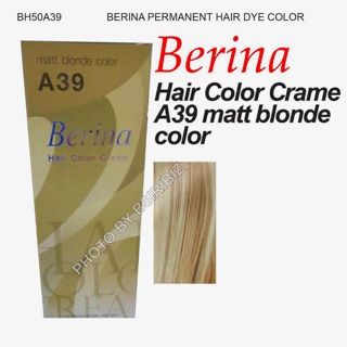 Sale!! (เเท้) Berina A39 สีบลอนด์ประกายหม่นเขียว