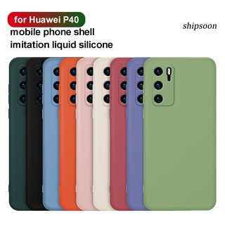 Sp_ เคสโทรศัพท์มือถือ Tpu กันกระแทกสําหรับ Huawei P40 / P40 Pro