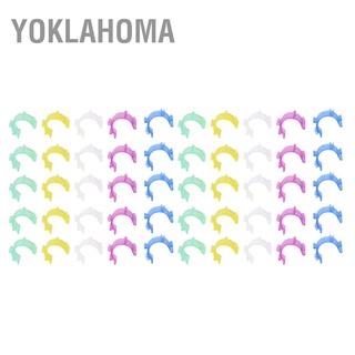 Yoklahoma คลิปหนีบกระสวยสําหรับจัดเก็บของ 50 ชิ้น